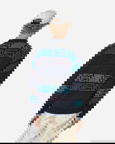 Пуловер PACCBET Logo Crewneck Sweater Синьо | PACC11N003 2, 3