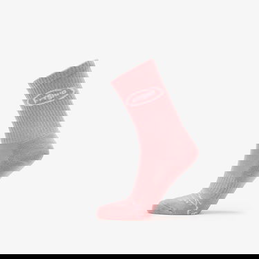 Чорапи Footshop Basic Crew Socks 3-Pack Navy/ Acru/ Pink Многоцветен | FTSHP_361, 10