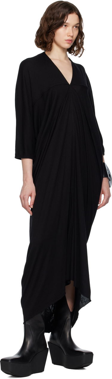 Pокля Rick Owens Rick Owens Concordians Kite Maxi Dress Черно | RP02E4506 JR, 3