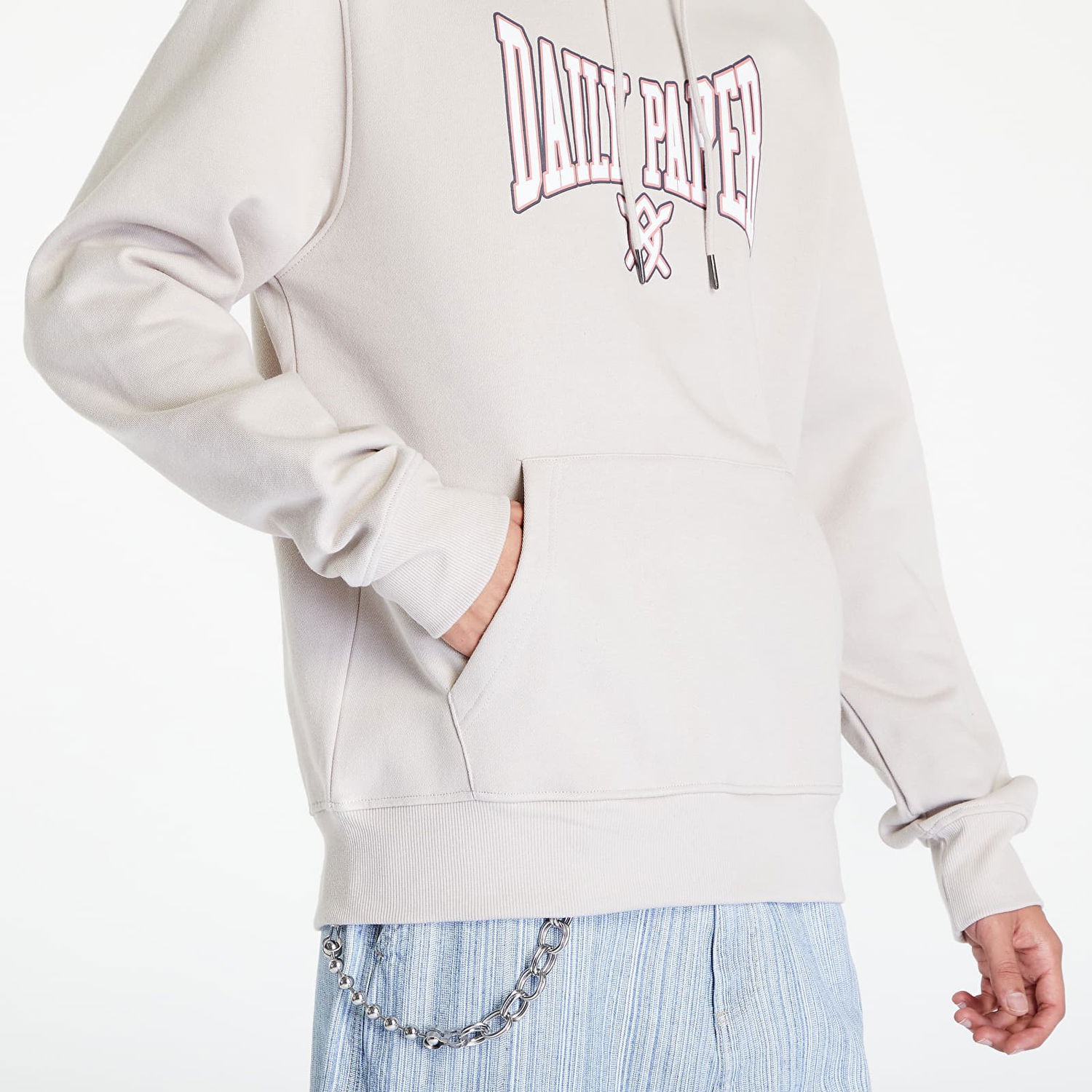 Суитчър DAILY PAPER Nirway Hoodie Nacreous Бежово | 2221077, 1