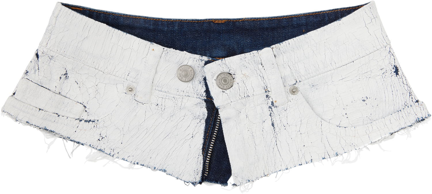 Къси панталони Maison Margiela MM6 Maison Margiela Denim Shorts Бяло | S62TP0041 M30028, 0
