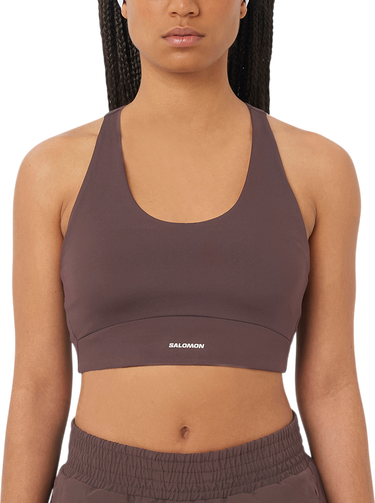 Сутиен Salomon Salomon SHAKEout CORE Sports Bra Кафяво | lc2657800, 0