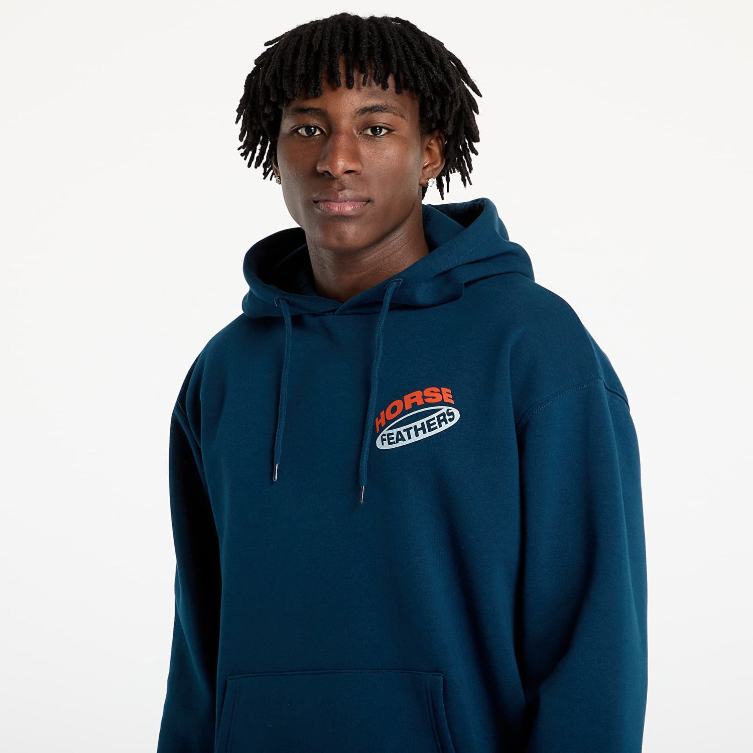 Суитчър Horsefeathers Horsefeathers Orbit Hoodie Тъмно синьо | SM1373A, 1