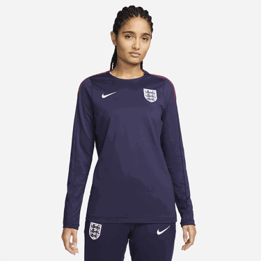 Тениска Nike Dri-FIT England Strike Лилаво | FJ2426-555, 0