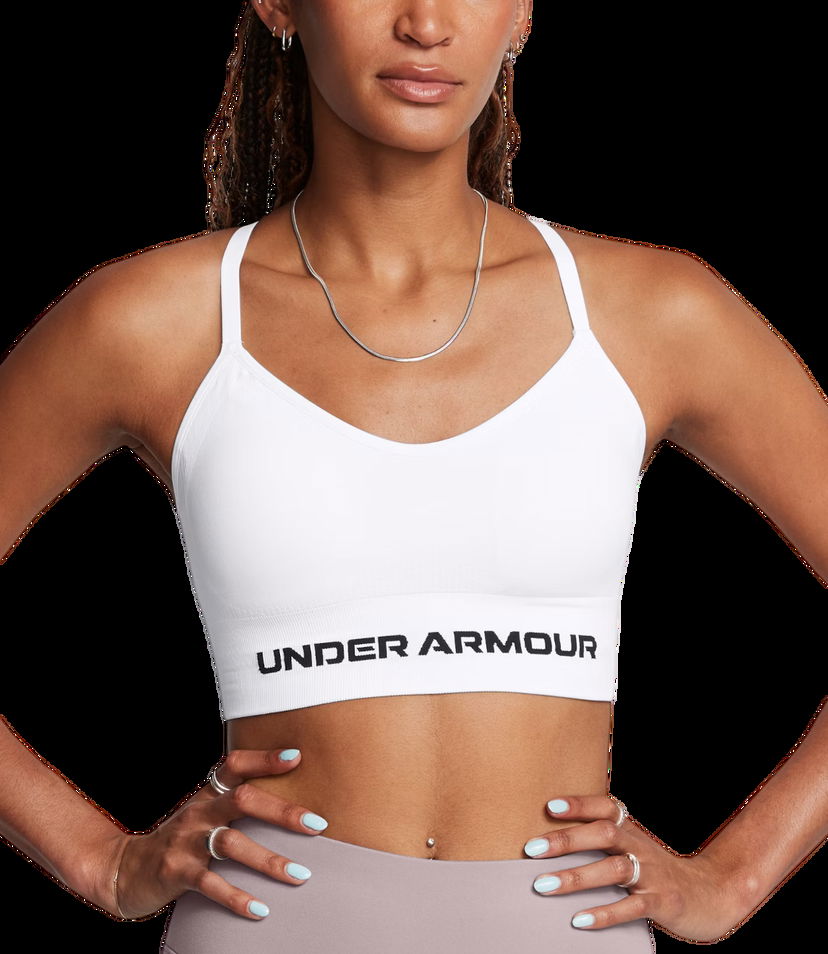 Сутиен Under Armour Seamless Low Bra Бяло | 1384417-100