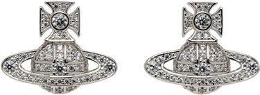 Обеци Vivienne Westwood Carmela Bas Relief Silver Earrings Металик | 6201033A-02P102-SM, 0