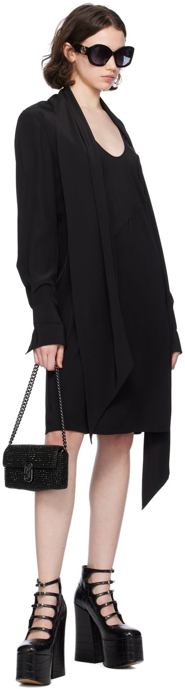 Чанта през рамо Marc Jacobs Marc Jacobs 'The Rhinestone J Marc Mini' Shoulder Bag Черно | H912M06RE22, 3
