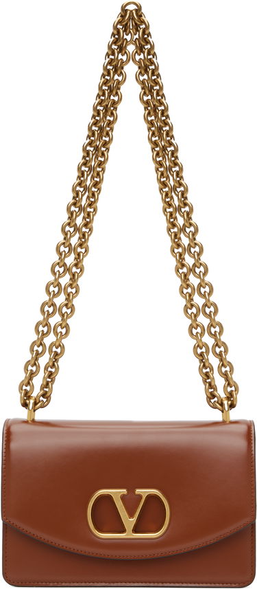 Чанта през рамо Valentino Small Shoulder Bag Кафяво | 6W2B0R17GCB, 0