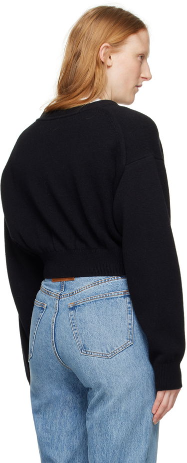 Пуловер Alexander Wang Cropped Cardigan Черно | 4KC2243005, 2