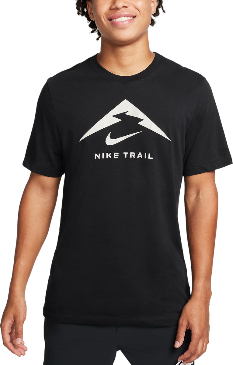Тениска Nike DF TRAIL LOGO TEE Черно | fq3914-010, 0