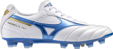 Кецове и обувки Mizuno Morelia II Pro FG Бяло | p1ga2313-25, 0