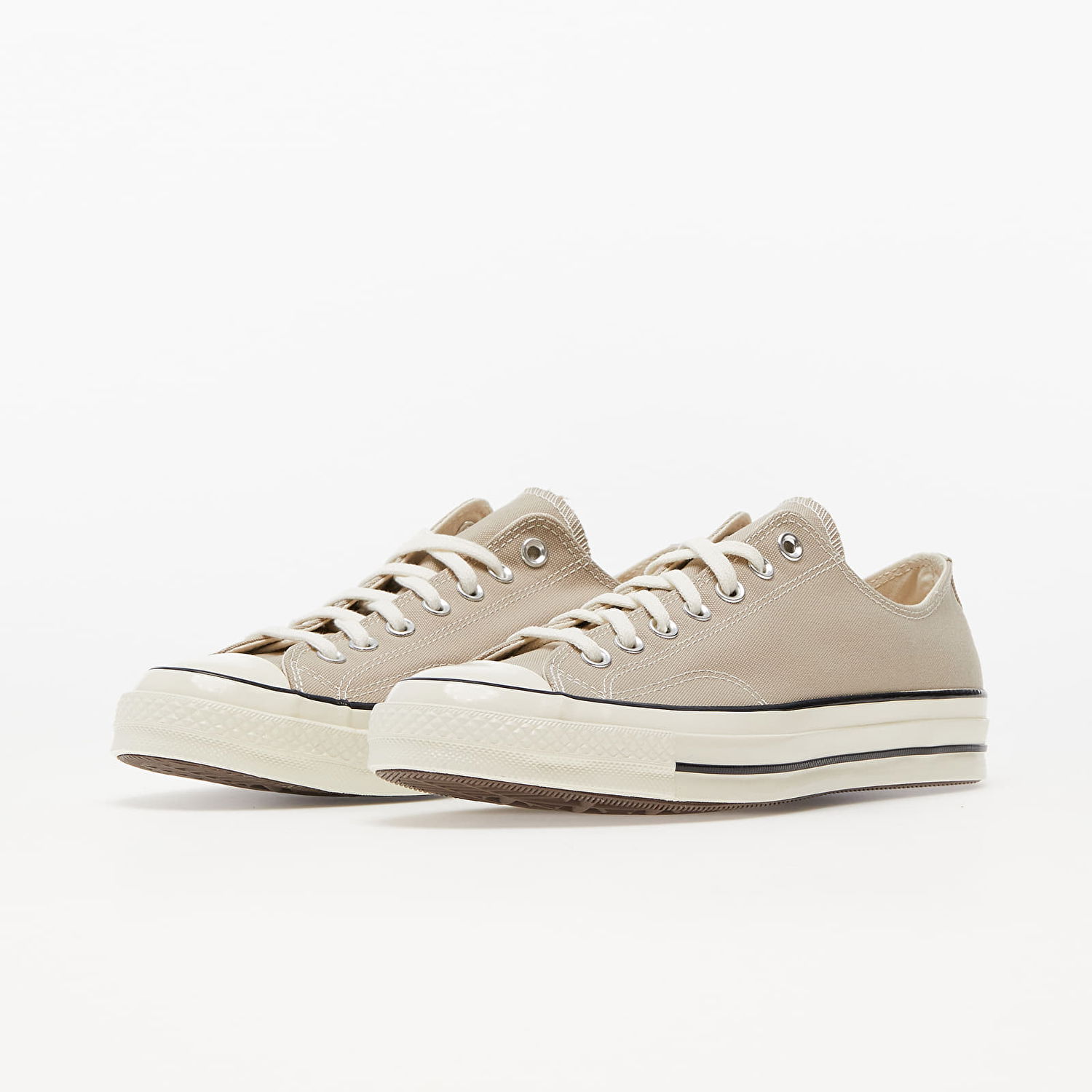 Кецове и обувки Converse Chuck 70 Low Recycled Canvas "Papyrus" Бежово | 172680C, 1
