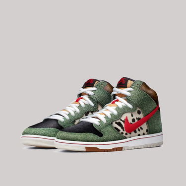 Кецове и обувки Nike SB Dunk High Pro 420 Dog Walker Многоцветен | BQ6827-300, 1