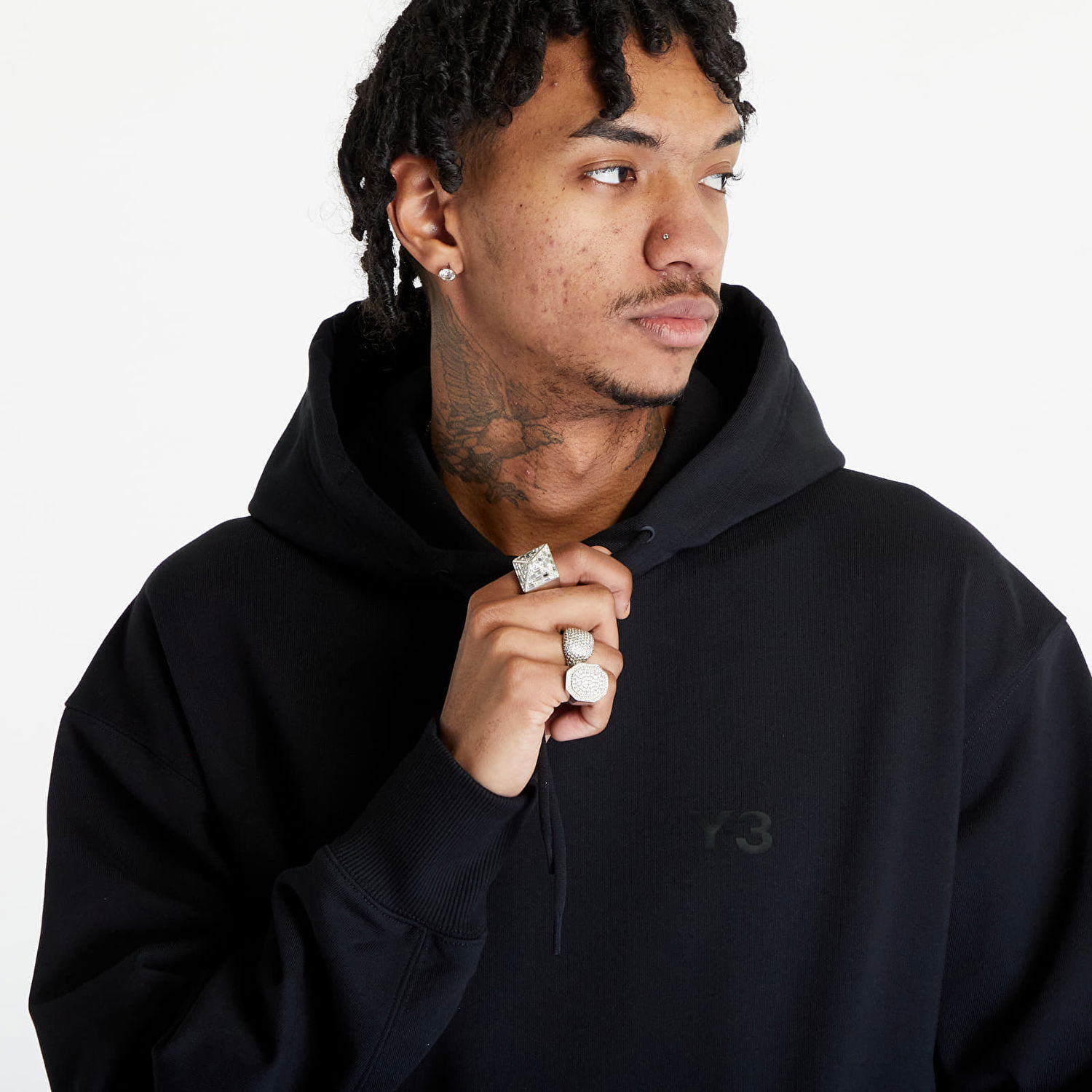 Суитчър Y-3 French Terry Hoodie Black Черно | IV5584, 1