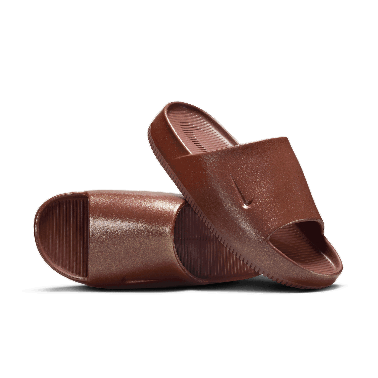 Кецове и обувки Nike Calm Slides Кафяво | HF2719-200, 0