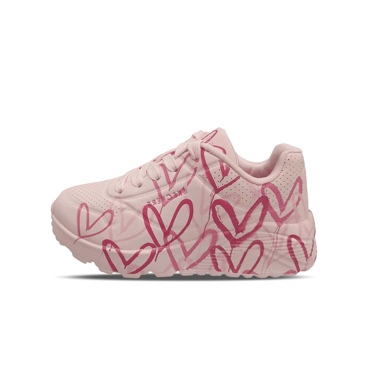 Кецове и обувки Skechers UNO LITE Heart Graphic Розово | 314065L-LPMT, 0