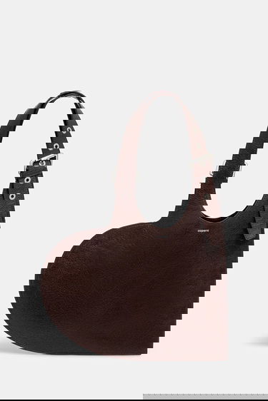 Голяма пазарска чанта Coperni Belt Heart Tote Кафяво | COPBA112F6064, 0