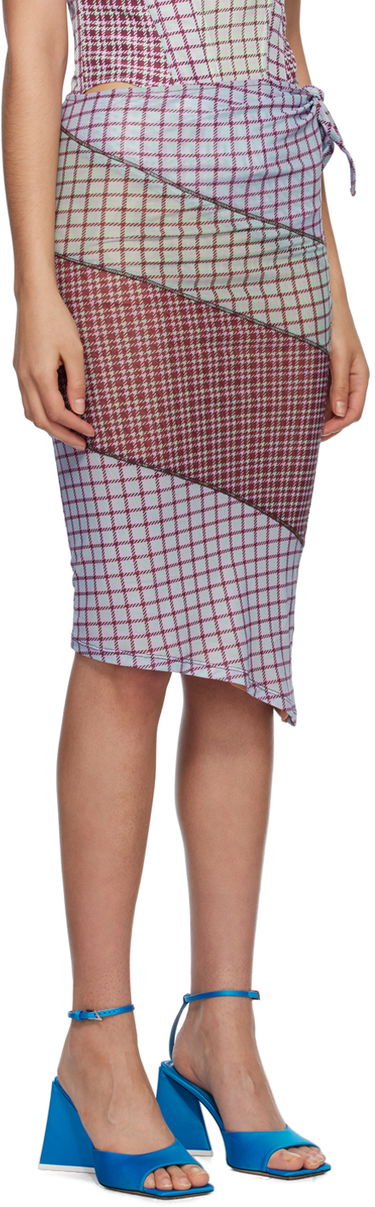 Пола Miaou Miaou Sienna Midi Wrap Skirt Многоцветен | 4031PM2BRS, 1