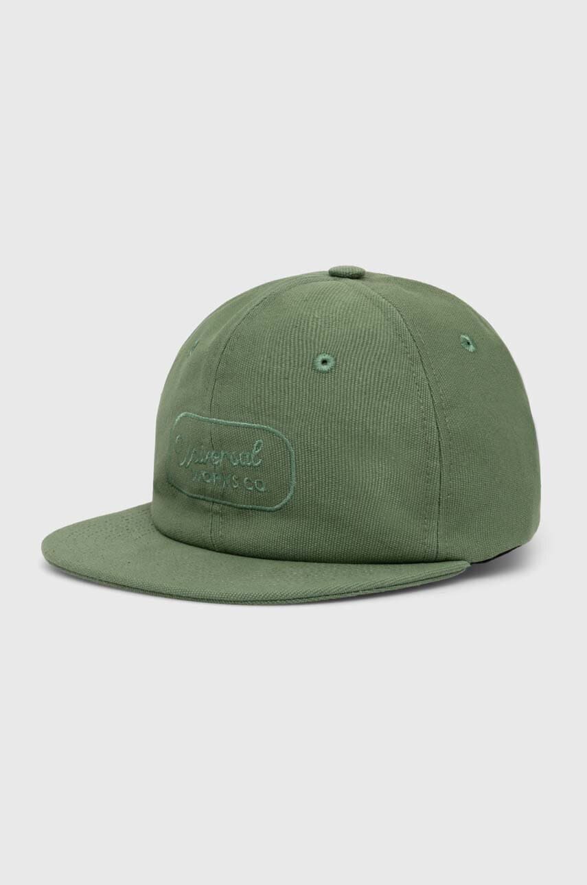 Шапка с козирка Universal Works Universal Works Baseball Hat Зелено | 30811.BIRCH, 0