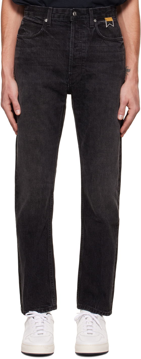 Дънки Rhude Rhude Classic Jeans Черно | RHPF22PA02012372, 0