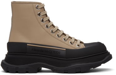 Кецове и обувки Alexander McQueen Tread Slick High Sneakers Бежово | 633900WHZ62, 0