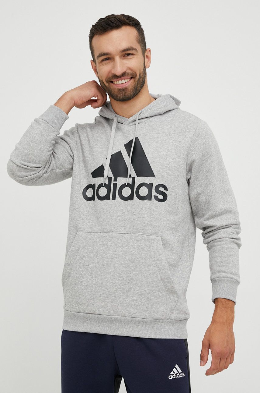 Суитчър adidas Originals Hoodie Logo Сиво | GK9577, 0