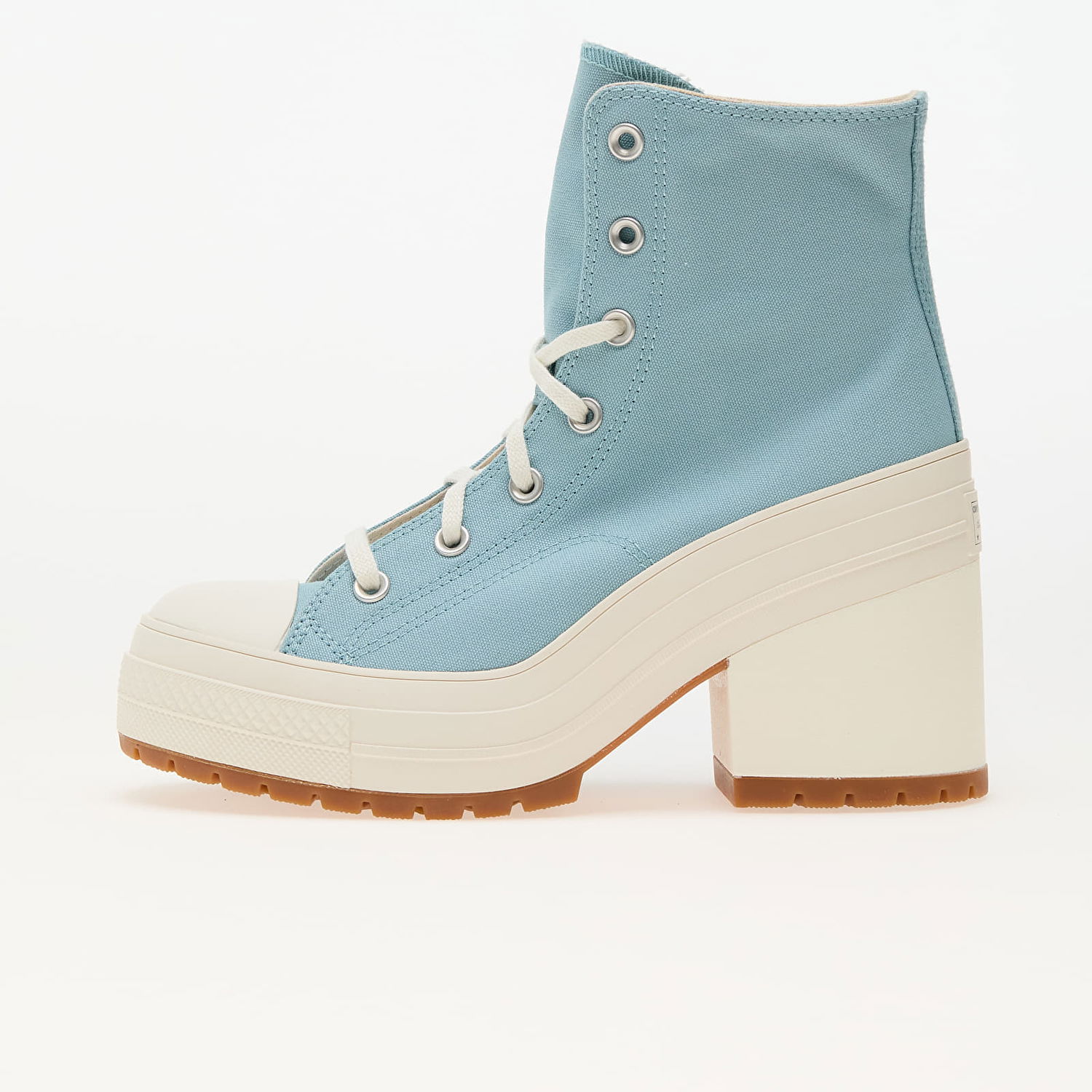 Кецове и обувки Converse Chuck 70 De Luxe Heel Platform Infinity Pool/ Egret/ Black Синьо | A08279C, 0