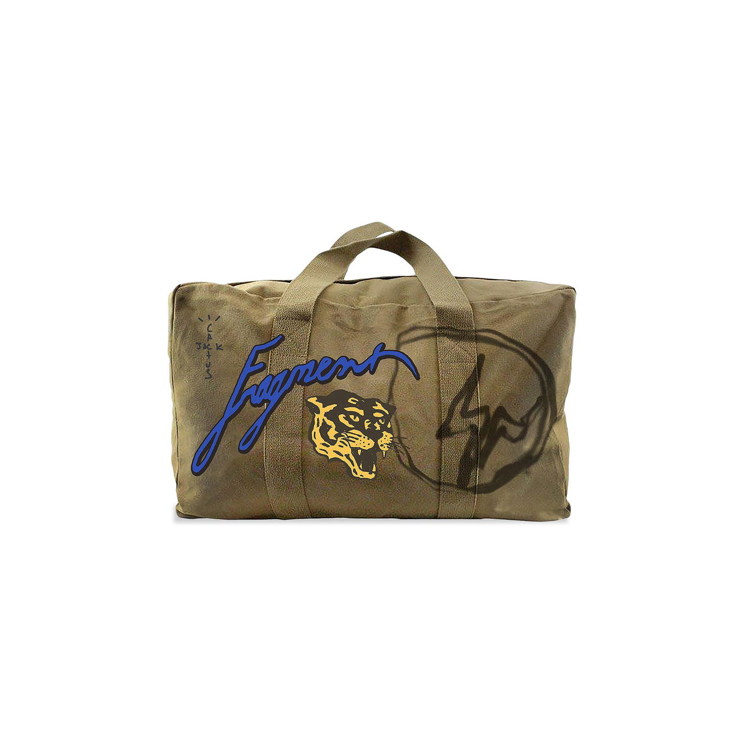 Чанта за пътуване Cactus Jack by Travis Scott Fragment x Icons Duffle Зелено | CJFR AB17 OLIV, 1