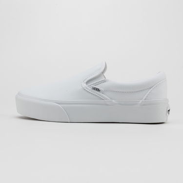 Кецове и обувки Vans Classic Slip-On Platform Бяло | VN0A3JEZW001, 0
