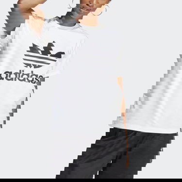 Тениска adidas Originals Tee Adicolor Бяло | IB7420, 5