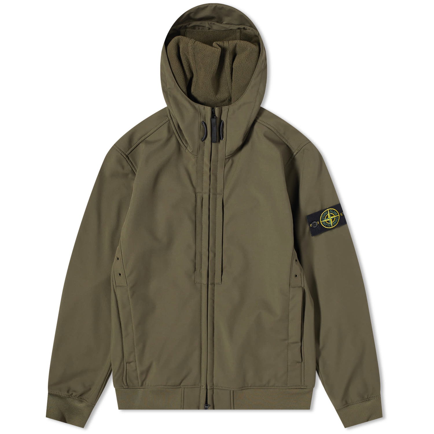 Яке Stone Island Soft Shell-R Hooded Кафяво | 7915Q01-V0058, 0