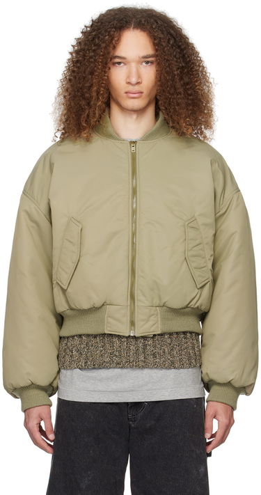 Яке бомбър We11done We11done Puff Bomber Jacket Зелено | WD-JP0-24-102-U-KK, 0