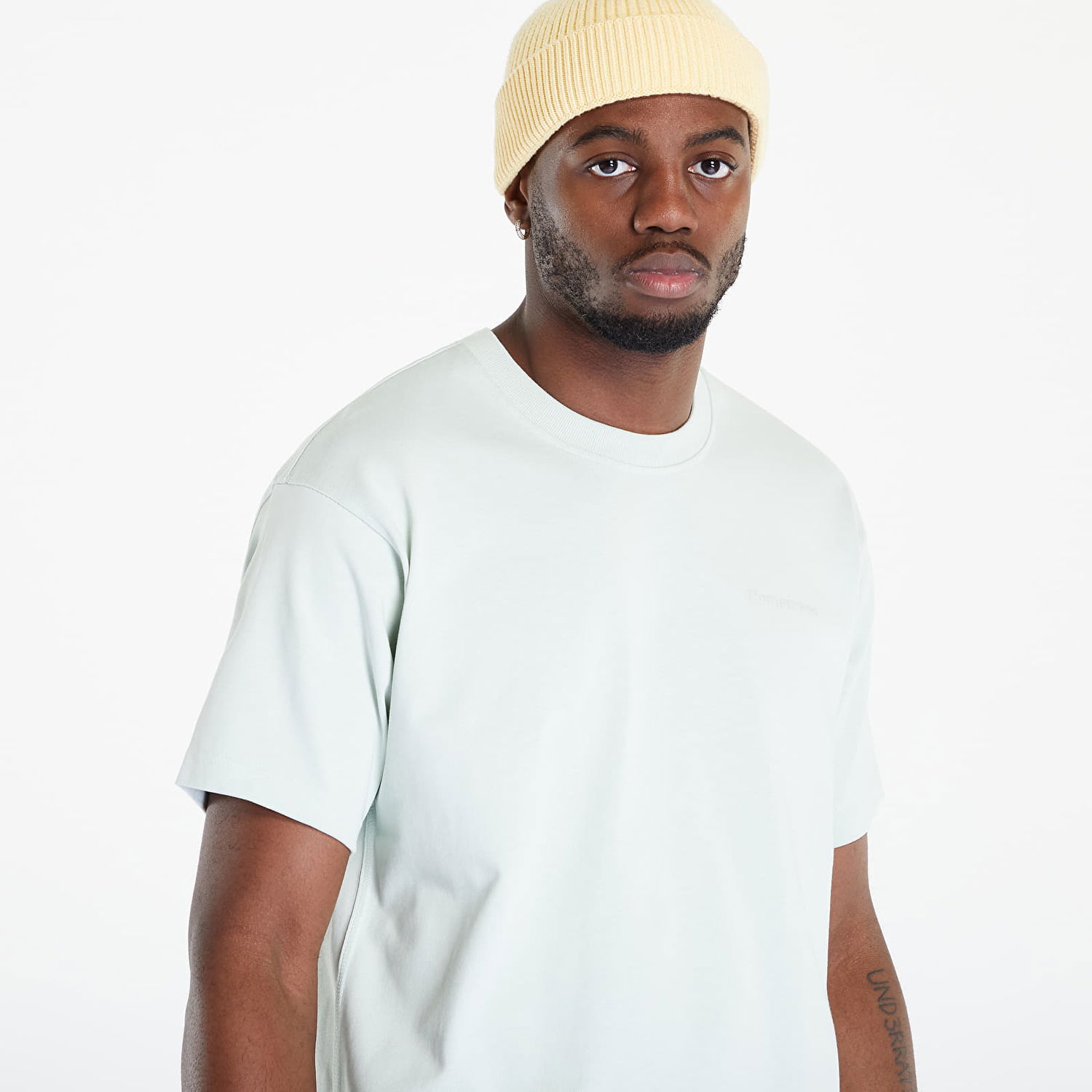 Тениска adidas Originals Pharrell Williams Basics Tee Зелено | HS4837, 1