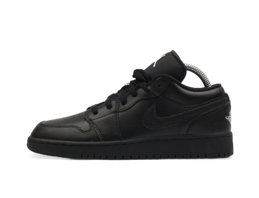 Лимитирано Издание Jordan Air Jordan 1 Low "Black" GS Черно | 553560-006