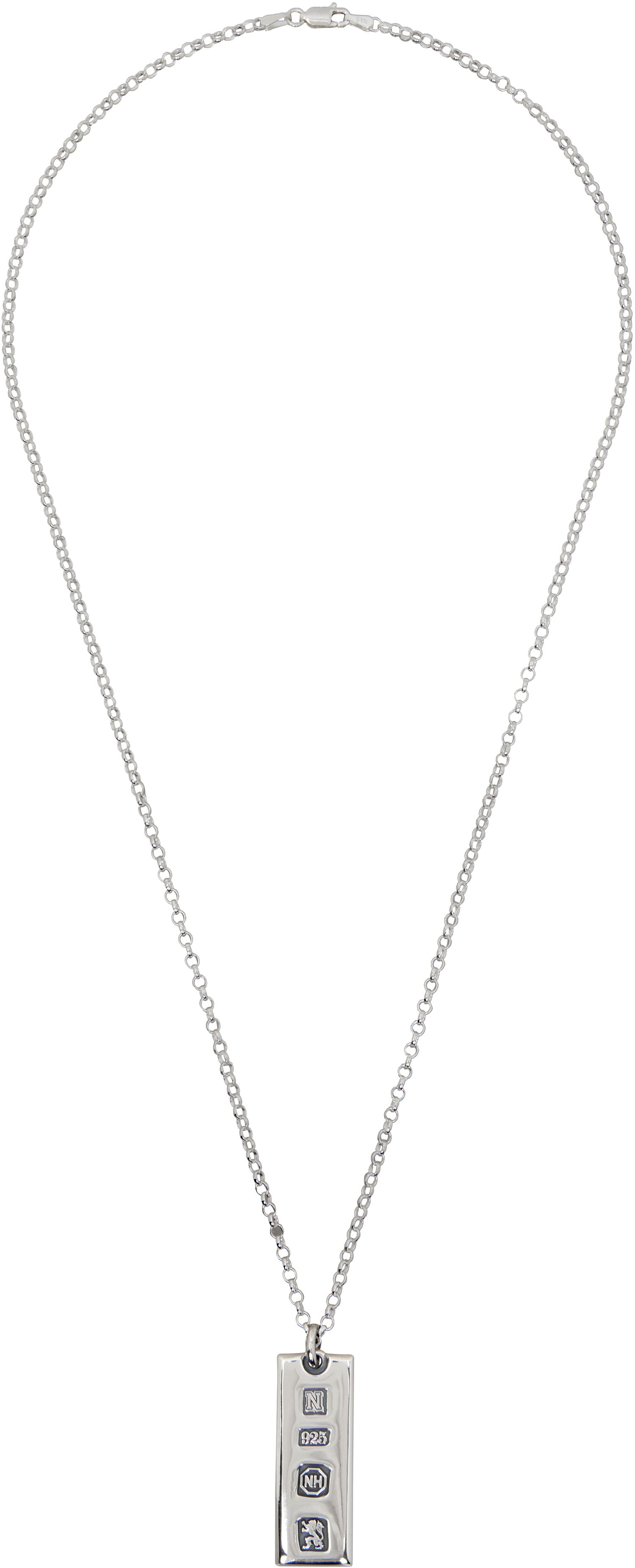 Колие Neighborhood Hallmarked Ignot Necklace Металик | 252IVNH-AC02, 0