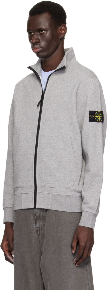 Суитчър Stone Island Stone Island Logo Patch Sweatshirt Сиво | K1S156100643S0051, 3