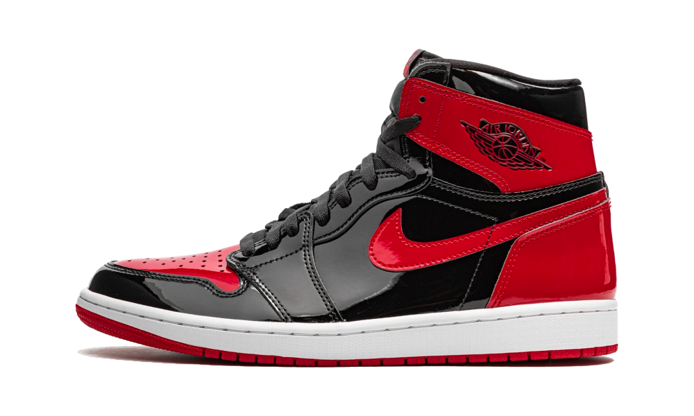 Кецове и обувки Jordan Air Jordan 1 Retro High ''Patent Bred'' OG GS Червено | 575441-063, 0