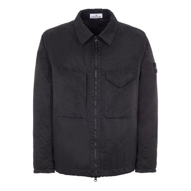 Парка Stone Island Stone Island Light Outerwear Jacket Черно | 7715Q0321-V0029