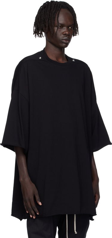 Тениска Rick Owens Rick Owens Concordians Tommy T-Shirt Черно | RU02E1283 JAES2, 1