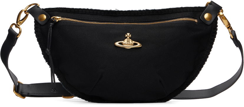 Чанта за кръста Vivienne Westwood Vivienne Westwood City Canvas Pouch Черно | 43070034U-W00IW-ET