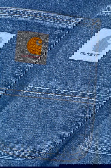 Дънки Carhartt WIP Simple Pant Loose Fit Jeans Синьо | I022947.106, 4