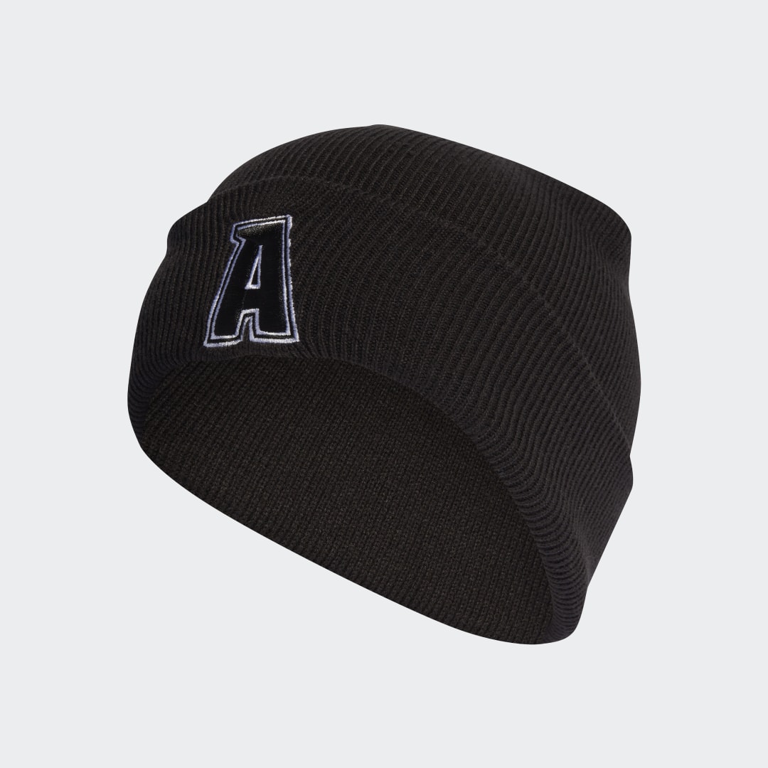 Шапка adidas Originals 2-Color Logo Beanie Черно | IB3236, 1