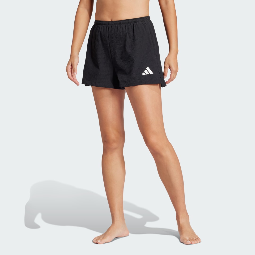 Бански adidas Performance 2-Inch Swim Shorts Черно | JE4369, 0