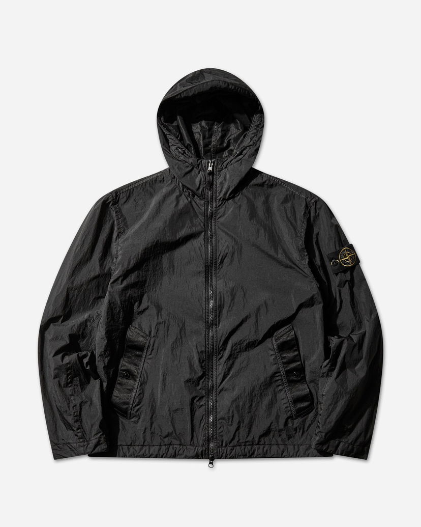 Ветровка Stone Island Crinkle Reps NY Hooded Jacket Черно | L1S154100001S0A23 V0029