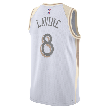 Фланелка Nike Dri-FIT Swingman Zach LaVine Bulls City Edition Jersey Бяло | FQ4337-100, 2
