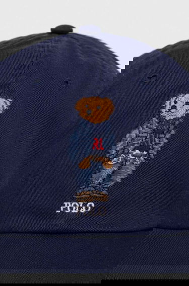 Шапка с козирка Polo by Ralph Lauren Cotton Baseball Cap with Polo Bear Embroidery Тъмно синьо | 710917437, 1