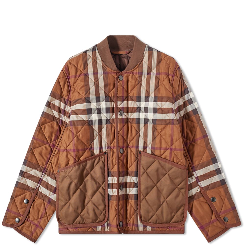 Яке Burberry York Quilted Jacket Кафяво | 8054454-137256-A9011, 0
