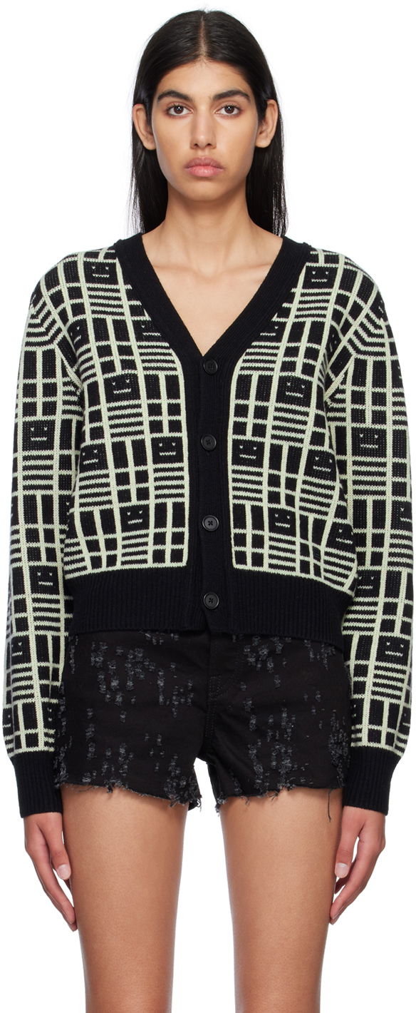 Пуловер Acne Studios Y-Neck Cardigan Черно | C60065-, 0