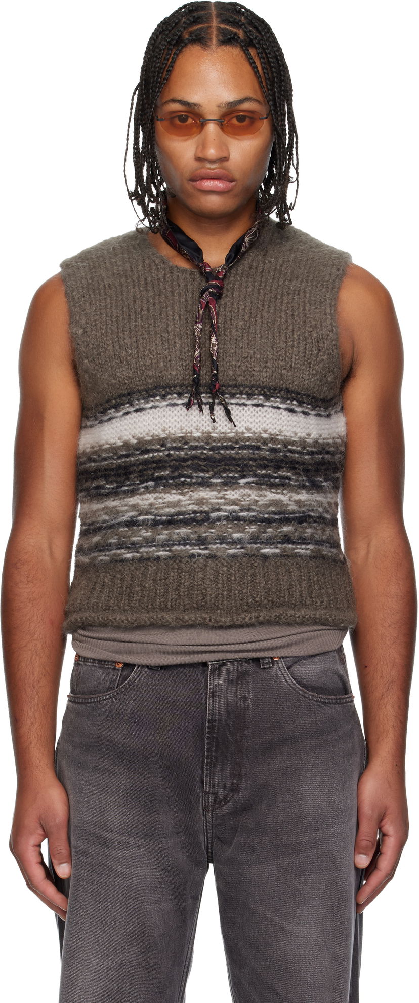 Пуловер OUR LEGACY Pleaser Tank Sweater Многоцветен | M4253PB