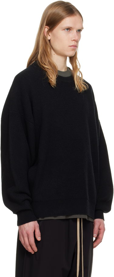 Пуловер Fear of God Wool Rib Crewneck Sweater Черно | FG25FW20-205LAW-001, 1